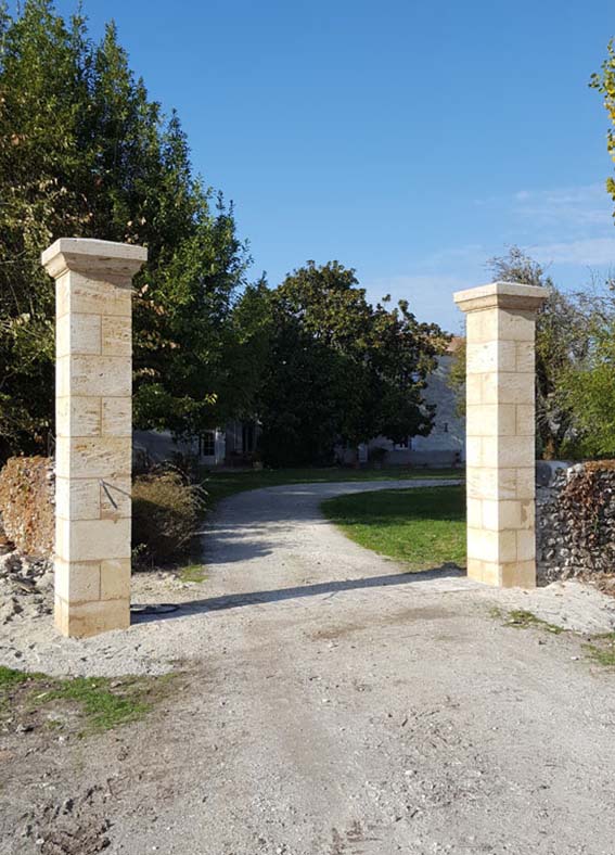 Taille de pierres Bonnet EIRL : rénovation château à Saint-Laurent-Médoc dans le Médoc (33)